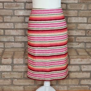 Talbots Striped Pencil Skirt, EUC